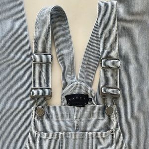 Hatch Collection Maternity The Railroad Stripe Overall